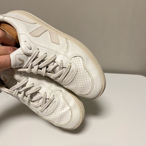 VEJA V-10 CWL SNEAKERS FULL WHITE WOMEN'S US 10 EU 41 - Picture 12 of 14